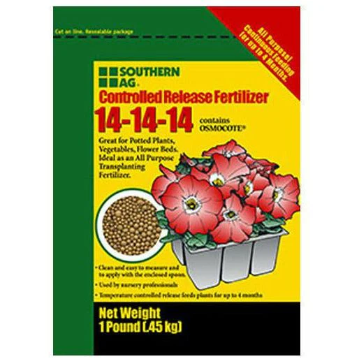 Southern AG 14-14-14 Slow Release Fertilizer - 1 Lb.