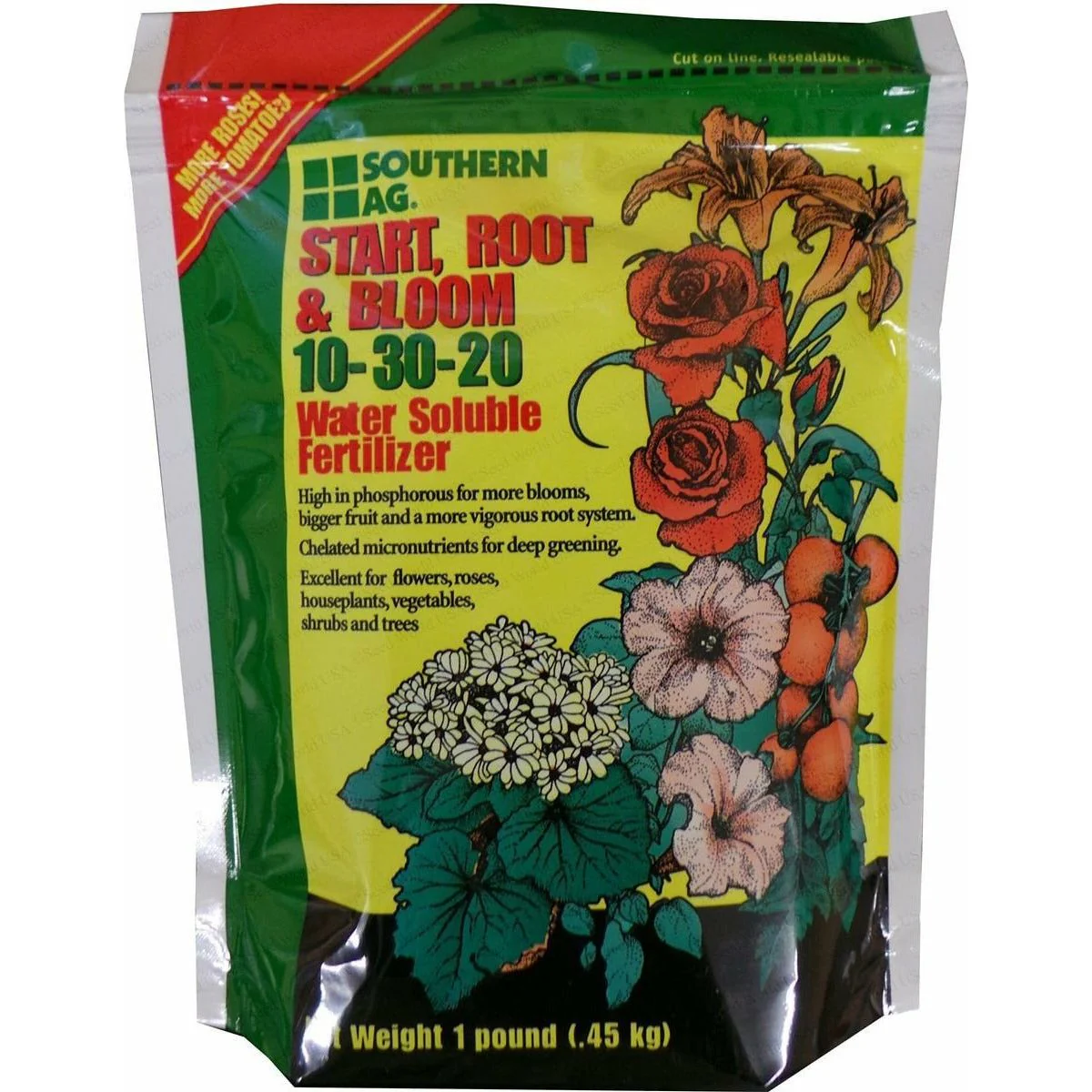 Start, Root and Bloom 10-30-20 Water Soluble Fertilizer