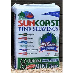 SunCoast Mini Pine Flakes - 8 Cubic Feet