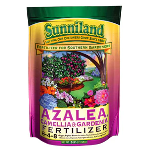 Sunniland 8-4-8 Azalea, Camellia & Gardenia Fertilizer - 20 Lbs.