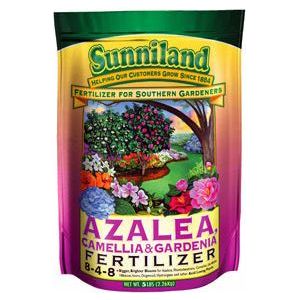 Sunniland Azalea, Camellia & Gardenia Fertilizer 8-4-8 - 5 lbs.