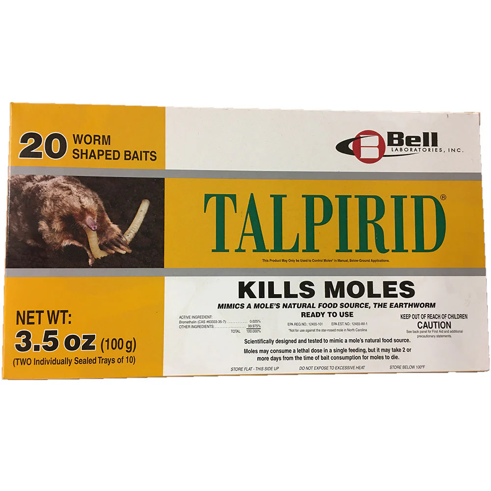 Talpirid Mole Trap - 20 Worms