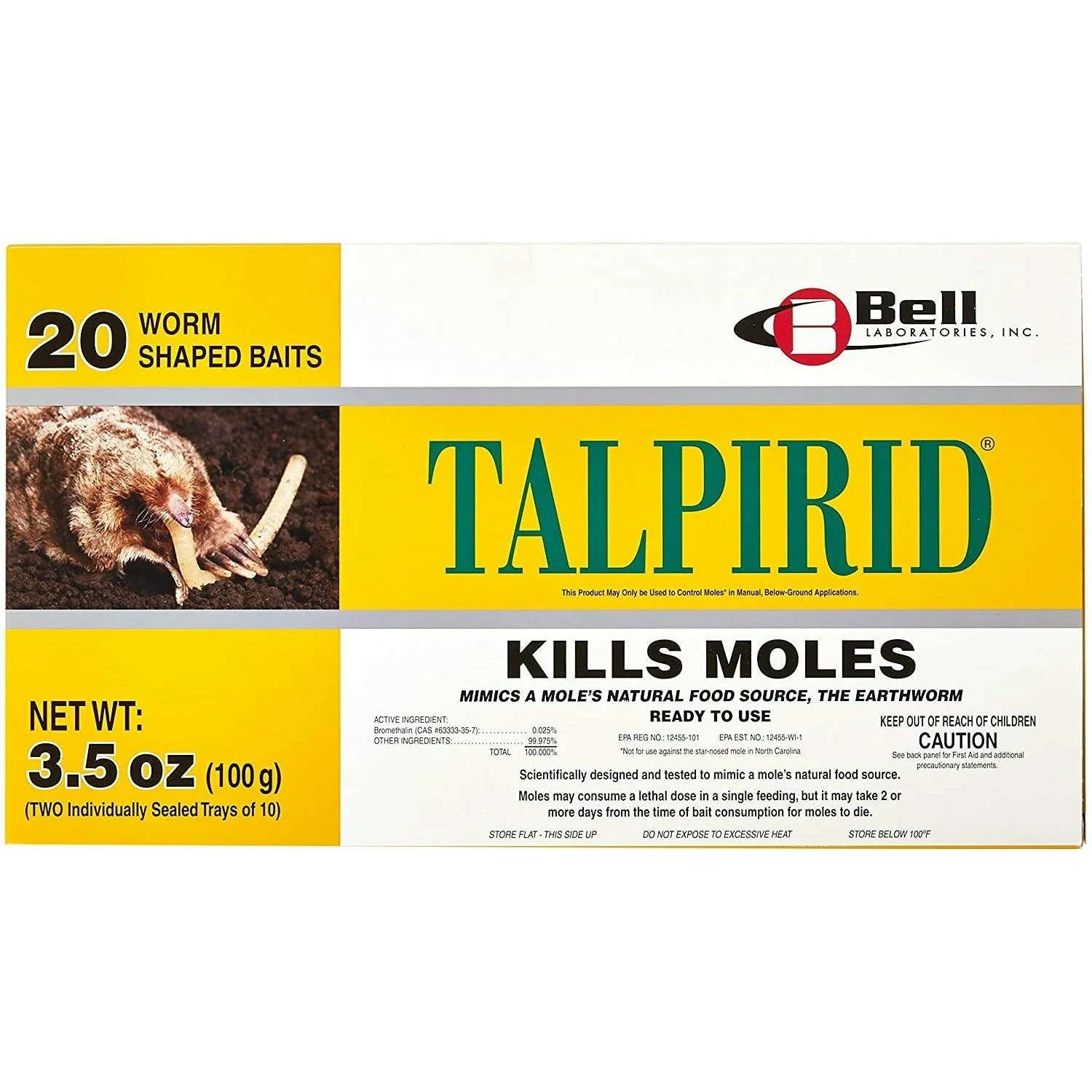 Talpirid Mole Trap - 20 Worms - Image 2