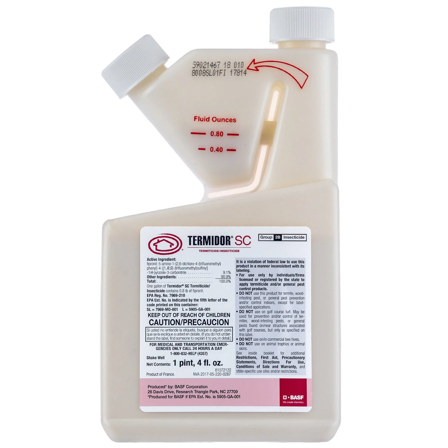 Termidor SC Termiticide Insecticide - 20 oz.