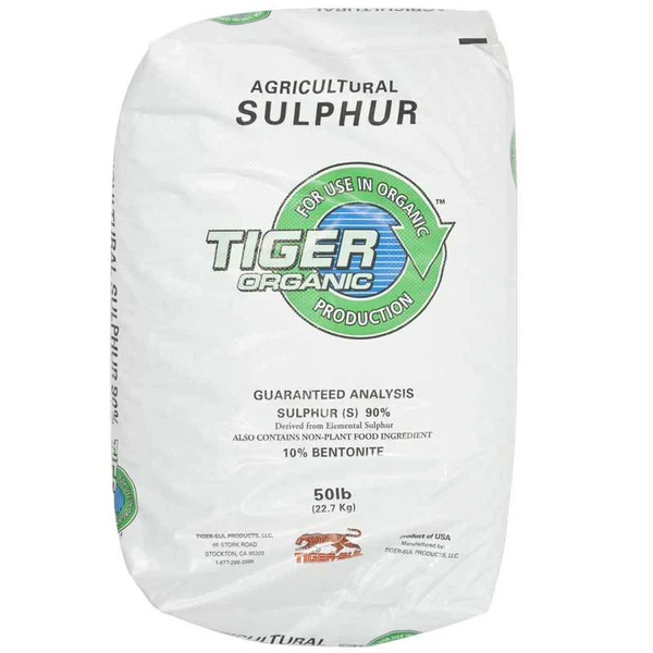 Tiger 90 Organic Sulphur Pellets - 50 Lbs.