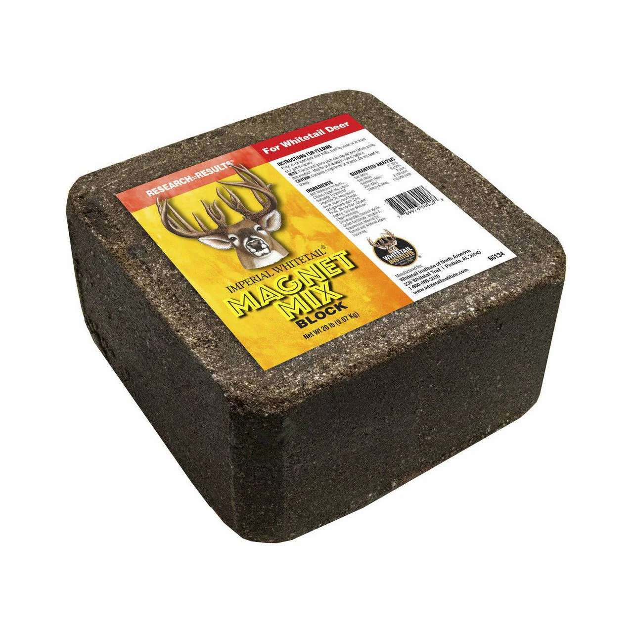 Whitetail Institute Magnet Mix Mineral Block - 20 Lbs.