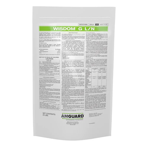 Wisdom G L/N Bifenthrin Insecticide - 25 Lbs.