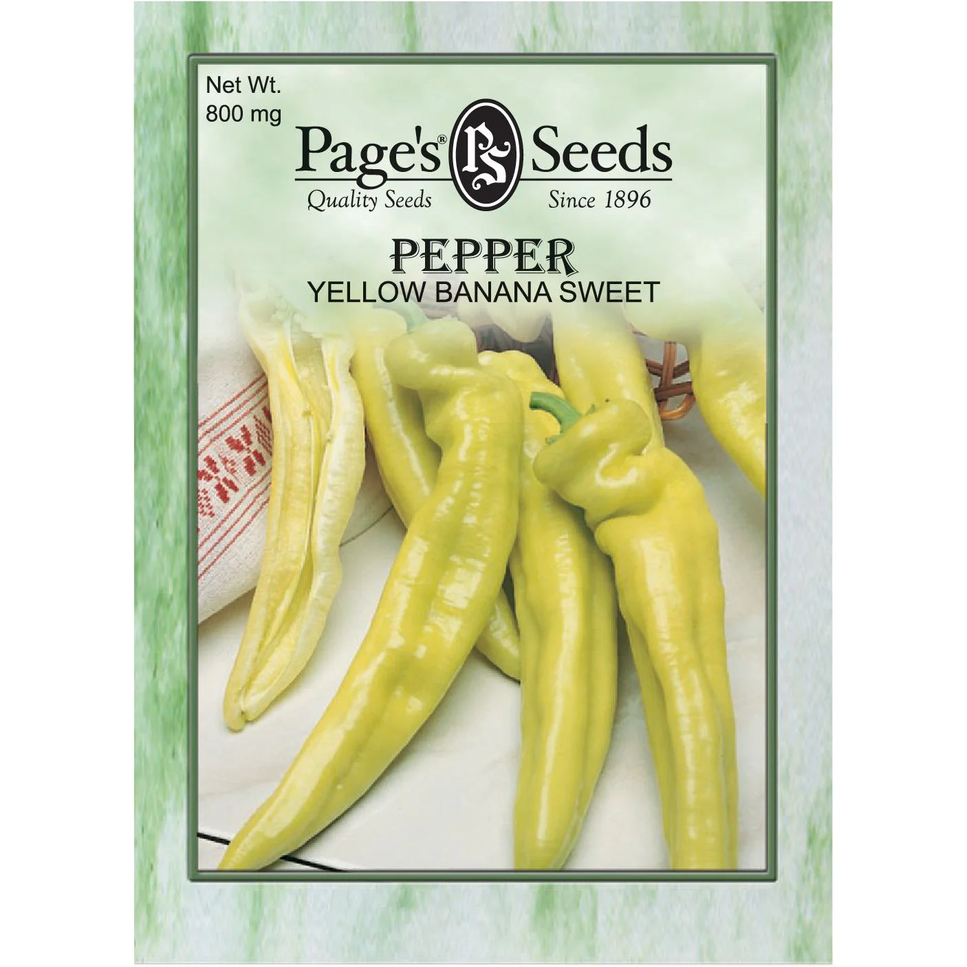 Yellow Banana Pepper Seeds - 1 Packet