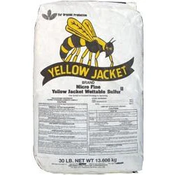 Yellow Jacket Wettable Sulfur Powder - 50 Lbs.